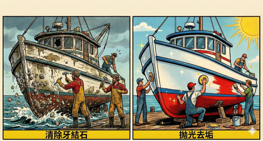 針對民眾對牙科洗牙的迷思-
